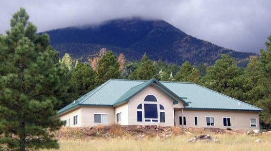 A Rocky Mountain steel home